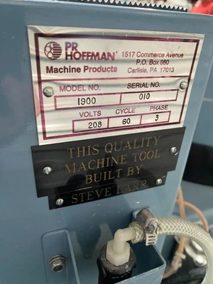 _UNKNOWN_ Hoffman Model 1900 Polishing & Buffing Machines | Amiron Machinery (17)