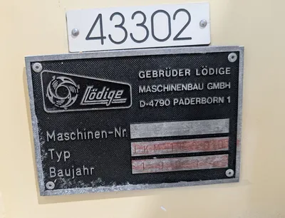 LODIGE FKM1600D Mieszalniki sypkich lemieszowe, typ Littleford | Perry Equipment (5)