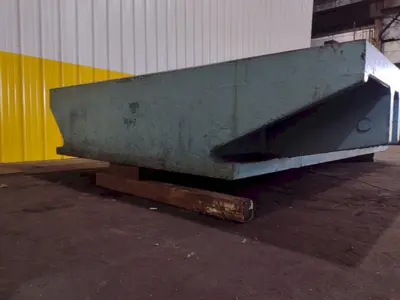 90'' X 130'' T SLOTTED LAYOUT TABLE / FLOOR PLATE: STOCK 17536