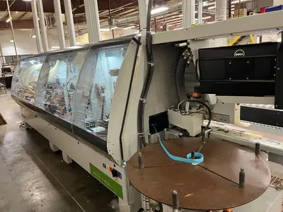 Used 2018 BIESSE AKRON 1445 A CNC Edgebanding Machining Centers Missouri US | iBiD Machinery #1300292