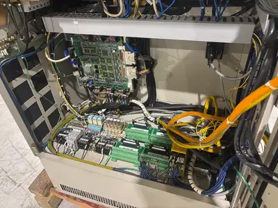 Used YASKAWA UP6 ROBOT CONTROLLER SYSTEM, TEACH PENDANT, CABLES Robot Parts | Maverick Industrial Sales #1104140