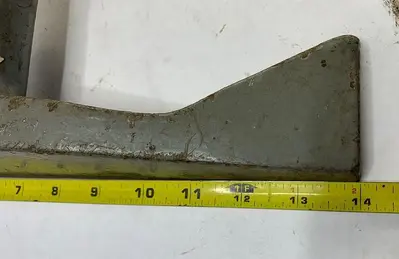 Oliver / Wadkin ? 14" Lathe Tool Rest w/ 1 1/2" Post (101950)