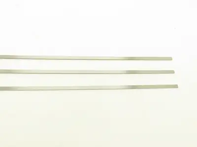 Nutec 42 4142 Alloy Steel Ground Flat Bar Stock 1/8"x 3/8"x 36"L  Lot of 3