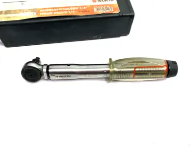 USED WÜRTH TORQUE WRENCH 1/4" 4-20NM, REVERSIBLE RATCHET, 0714720020