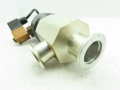 VAT 26328-KA41-1002/1015 Pneumatic Stainless Right Angle Solenoid Valve 1" ID