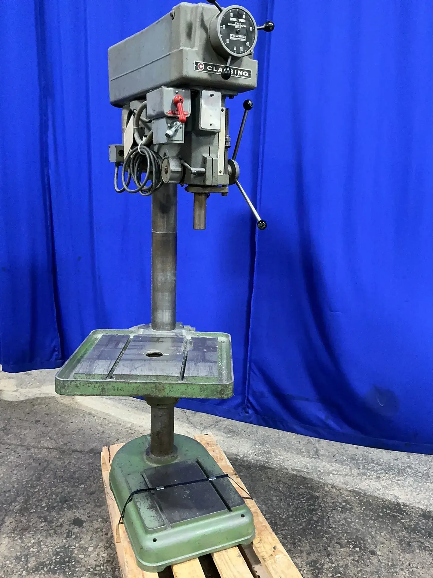 Used CLAUSING 2287 Heavy Duty & Sensitive Single Spindle Drills Ohio US | HGR 24 #1289674