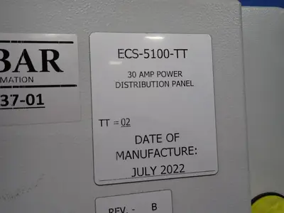 Control Cabinet  - Ecs-5100-tt