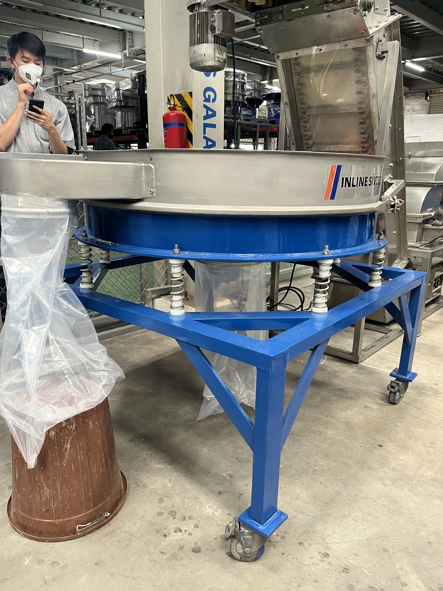 2000Mm S/S New Single Deck Sieve