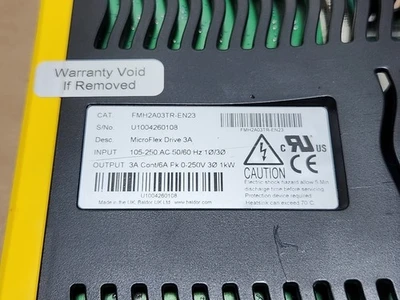 USED Baldor FMH2A03TR-EN23