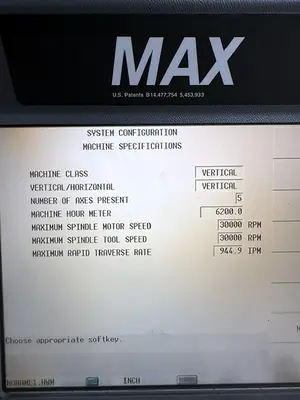 Used 2014 HURCO VMX 10 UHSI Vertical Machining Centers (5-Axis or More) Illinois US | Machinery Marketing International #1319592