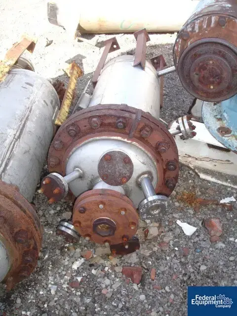 Used Bauerle & Morris 25 GAL BAEUERLE AND MORRIS RECEIVER, 304 S/S, 150# Stainless Steel Tanks Ohio US | Federal Equipment Company #125412