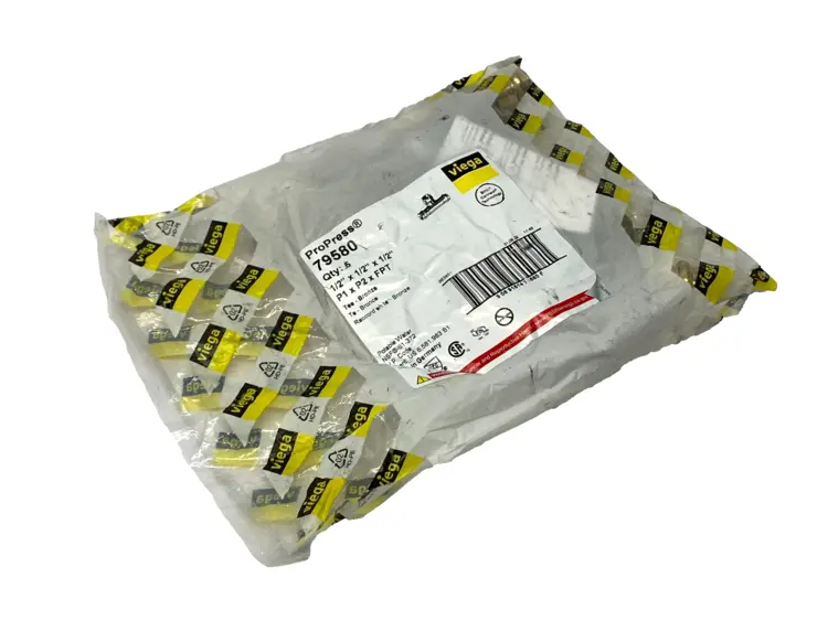 New | in-Stock Viega ProPress Tee, Bronze Press Conn. x FPT 1/2 x 1/2 x 1/2" PACK OF 5 Plumbing Equipment Michigan US | Maverick Industrial Sales #1483254