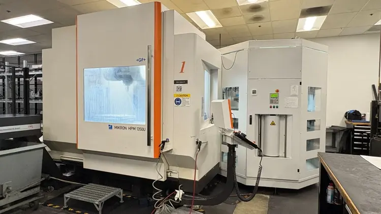 Used 2015 +GF+ MIKRON HPM 1350U Vertical Machining Centers (5-Axis or More) Ohio US | Toolquip, Inc. #1455738