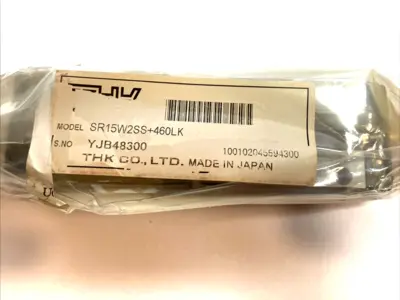 NEW THK LINEAR GUIDE 2X SR15W STAINLESS BLOCKS ON 460MM RAIL HOMAG