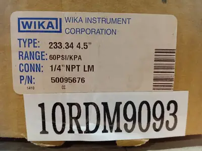 NEW WIKA 50095676