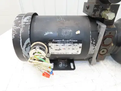Fenner Hydraulic Power Unit Pump 1 Gallon 2Hp 230/460V 3Ph Motor Solenoid Valve