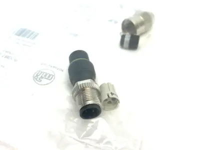 New | in-Stock ifm A-Coded Field Wireable Plug Connector M12 4-pin SSTGH040MSSFKPG Disconnects Michigan US | Maverick Industrial Sales #1391612