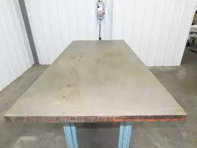 Vintage Precision Steel Welding Layout Table 72x36" Cast Iron 1-3/4" Top