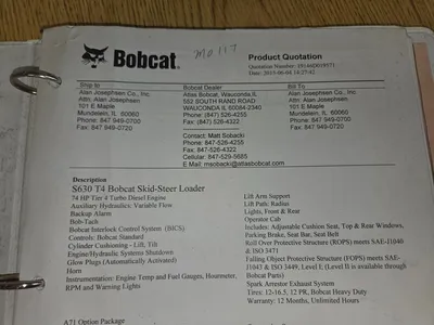 2015 BOB CAT S630 SKID STEER | Levy Recovery Group (11)