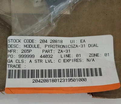 NEW Pyrotronics ZA-31