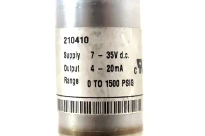 USED GEMS SENSOR 210410 PRESSURE TRANSDUCER