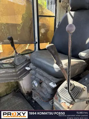 Used 1994 KOMATSU PC650LC-5 Crawler Excavators New Jersey US | Proxy Equipment #1380044