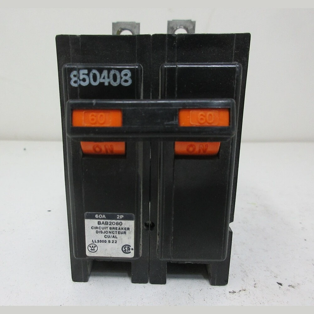 Westinghouse/Bryant BAB 60 Amp Breaker