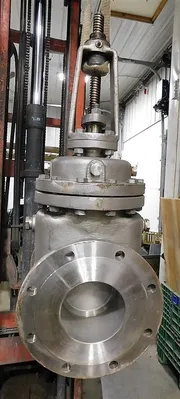 6" Aloyco Stainless Steel Gate Valve Class 150 CF8M Rising Stem No Handle Used