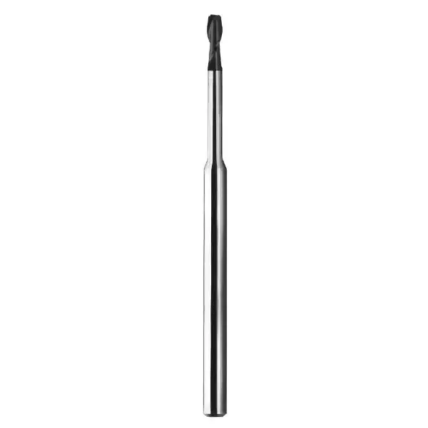 Kyocera .100" Carbide End Mill 2 Flute TA Coating 30 Deg Helix