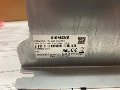 USED SIEMENS SINAMICS G110M WALL MOUNT KIT