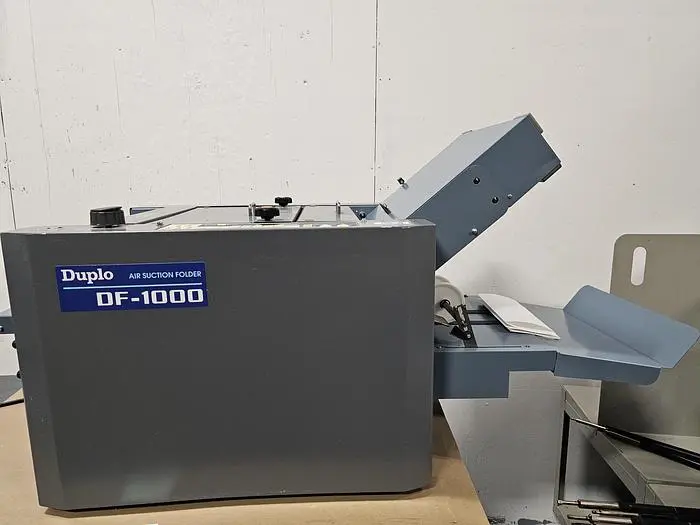 Used 2007 DUPLO DF-1000 Paper Folders | BROOKS PRINTING EQUIPMENT #391717