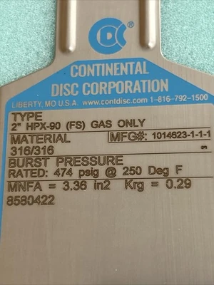 NEW Continental 8580422