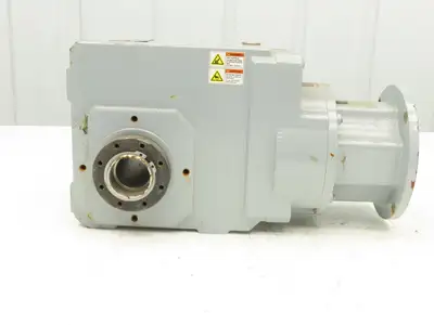 Stober K303WGD0450MR160/140 Helical Gearbox 44.9 Reducer 39rpm 2Hp Hollow Shaft