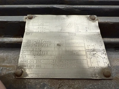 USED WESTINGHOUSE /CAT NO: ABFC