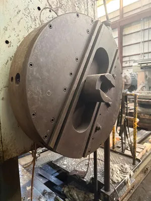 26" GIDDINGS & LEWIS CONTINUOUS FEED FACING HEAD