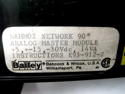 Bailey Controls NAMM02 Analog Module