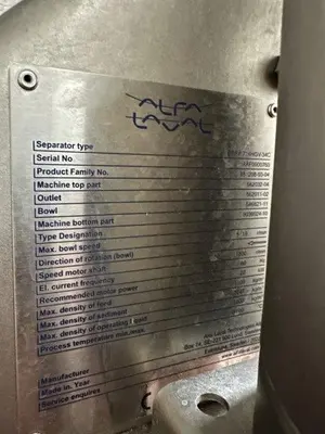 USED 2022 ALFA LAVAL BRPX-714HGV-34C