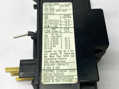 New | in-Stock SPRECHER + SCHUH OVERLOAD RELAY 660V 4-6A Relays & Switches | Maverick Industrial Sales #1101784