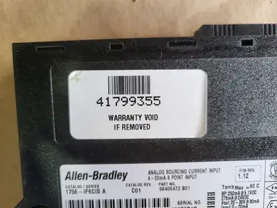 NEW ALLEN-BRADLEY 1756-IF6CIS A