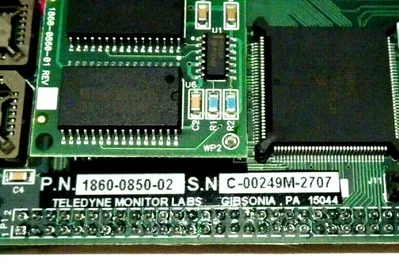 USED TELEDYNE 1860-0850-02 PC BOARD 1860085002