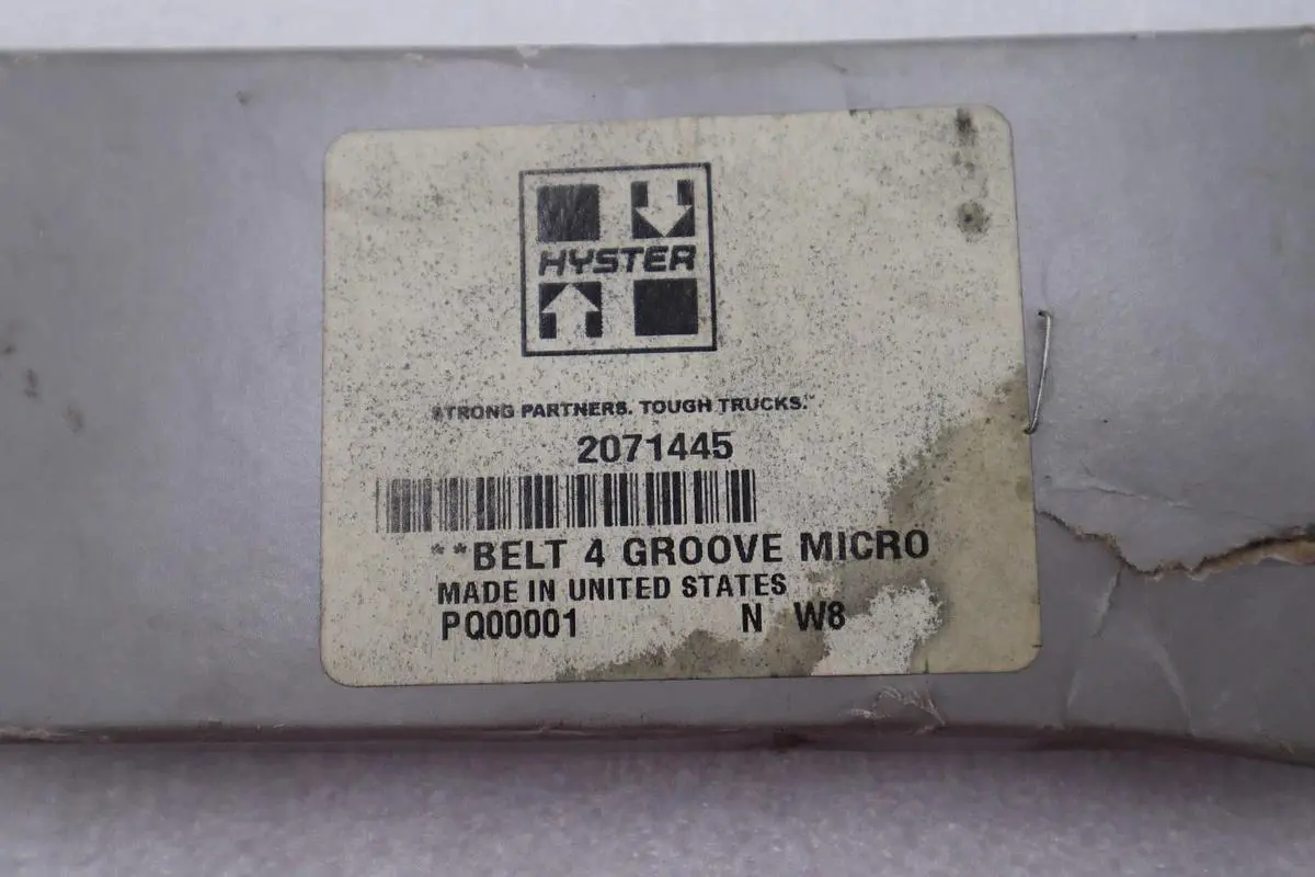 HYSTER 2071445  BELT 4 GROOVE MICRO STOCK #K-1556A