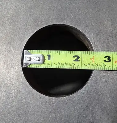 D1-6 LATHE FACE PLATE – 22” OVERALL DIAMETER, 2-1/2” THROUGH HOLE, D1-6 MOUNT, 6 PINS
