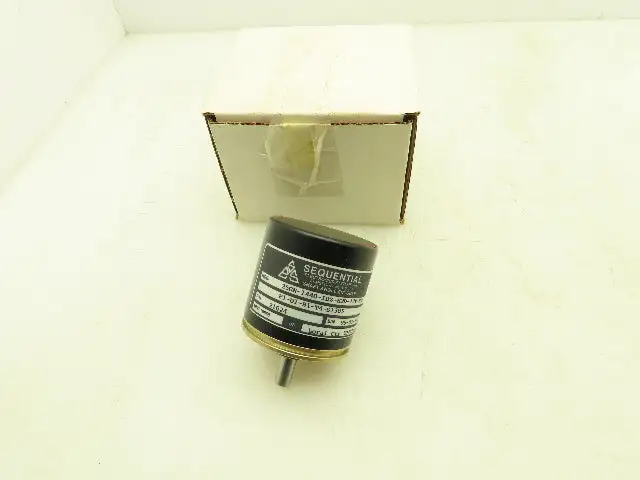 Sequential 25GN-1440-IDZ-E2D-12V-H2-F1-D1-B1-T4-S1385 Rotary Shaft Encoder
