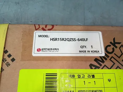 Used THK HSR15R2QZSS640LF Miscellaneous MRO Ohio US | HGR 24 #1404413