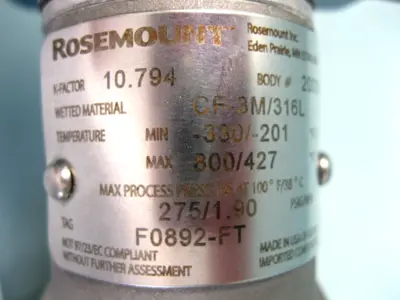 NEW Rosemount 8800 DF030 SA1E1D1E5M5