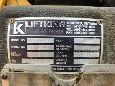USED 2000 LIFTKING 12P44