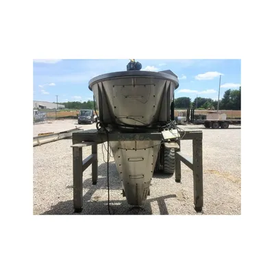 Used 35 cubic foot Stainless Steel Hopper / Mixer Weigh Bin