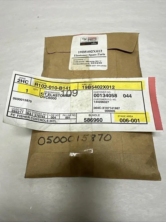 Used FISHER 19BB5402X012 Misc Electrical & Power Parts Ohio US | Surplus Asset Holdings #1241027