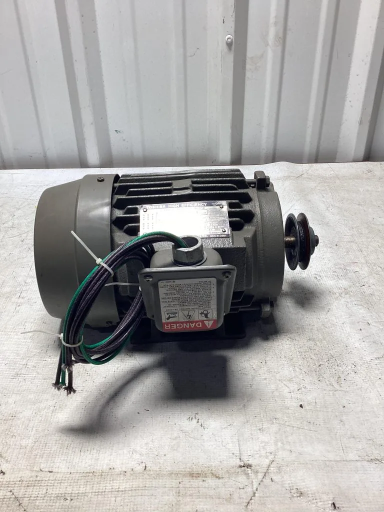Toshiba 1 Hp 3 Phase Induction Motor; B0014FLF2AOZ
