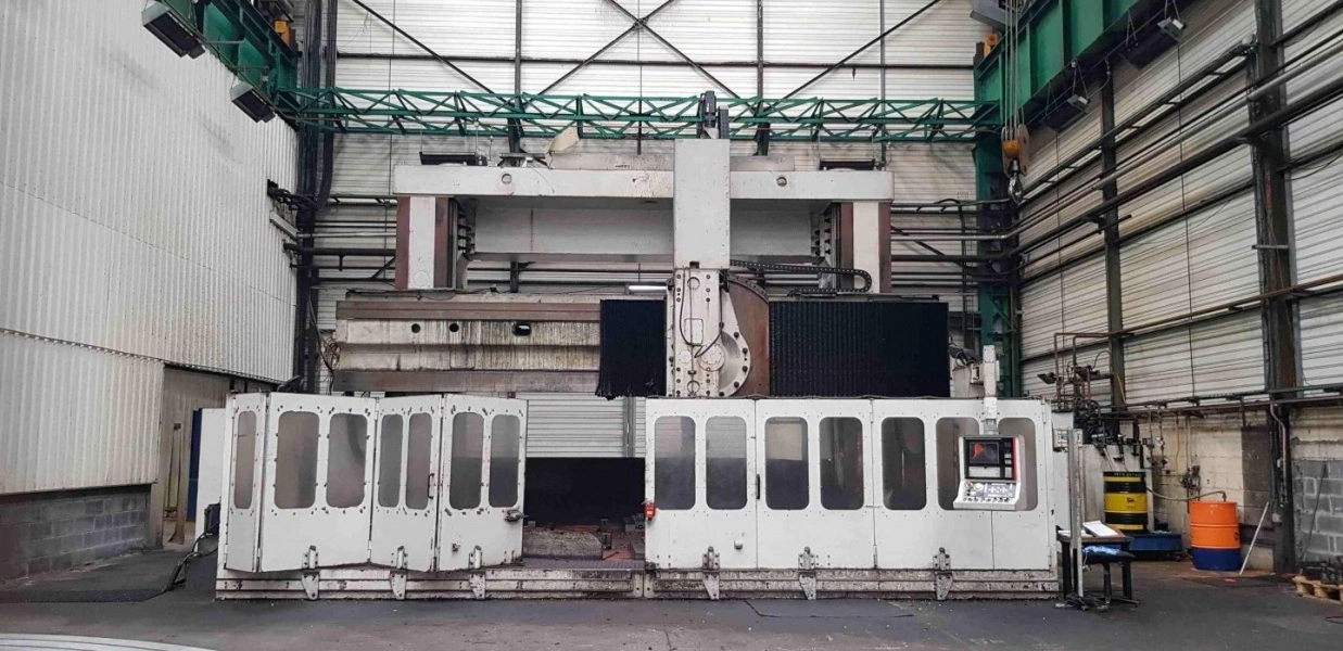 KOLOMNA CNC Vertical Turning Lathe, in working condition, manufactured 1989, retrofitted 2004